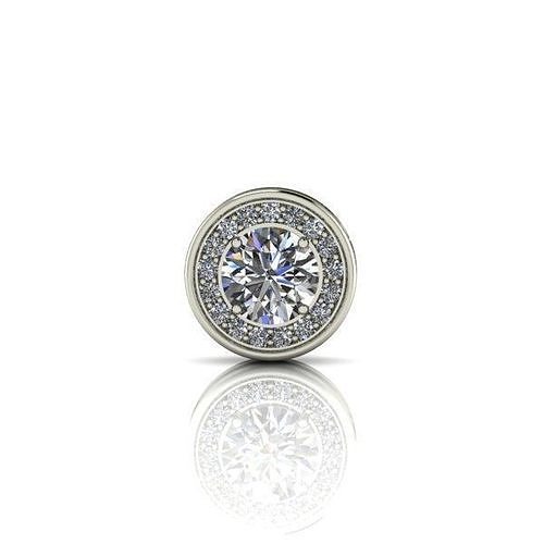 cjc618 Damen Frauen Diamant Rubin Smaragd Anhänger Ringe Ring Engagement 3D print model - Mito3D