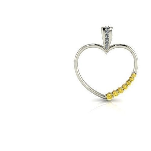 cjc624 Damen Frauen Diamant Rubin Smaragd Anhänger Ringe Ring Engagement 3D print model - Mito3D