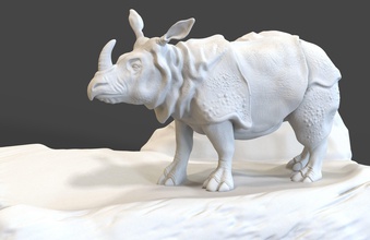 clara - oudry 3d a arte 3dprint zbrush esculturas 3d print model - Mito3D