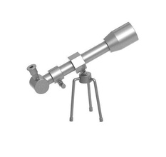 classique astronomique télescope équipement futuriste lumière étoile espace planète lune vol téleskope optique binoculaire lentille microscope amplifier solaire astronomie science physique loupe 3d print model - Mito3D