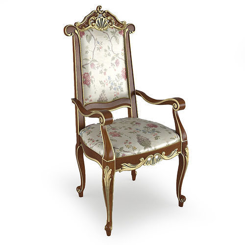 klasik sandalyeler mobilya taht sandalye Antik döşeme koltuk retro oturma yeri Odun iç salon sert imparator Aşk koltuğu ahşap hükümdar ev 3D print model - Mito3D