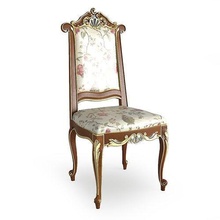 classico sedie mobilia sedia antico retrò trono tappezzeria poltrona legna sala imperatore legno arte deco interni Casa 3d print model - Mito3D