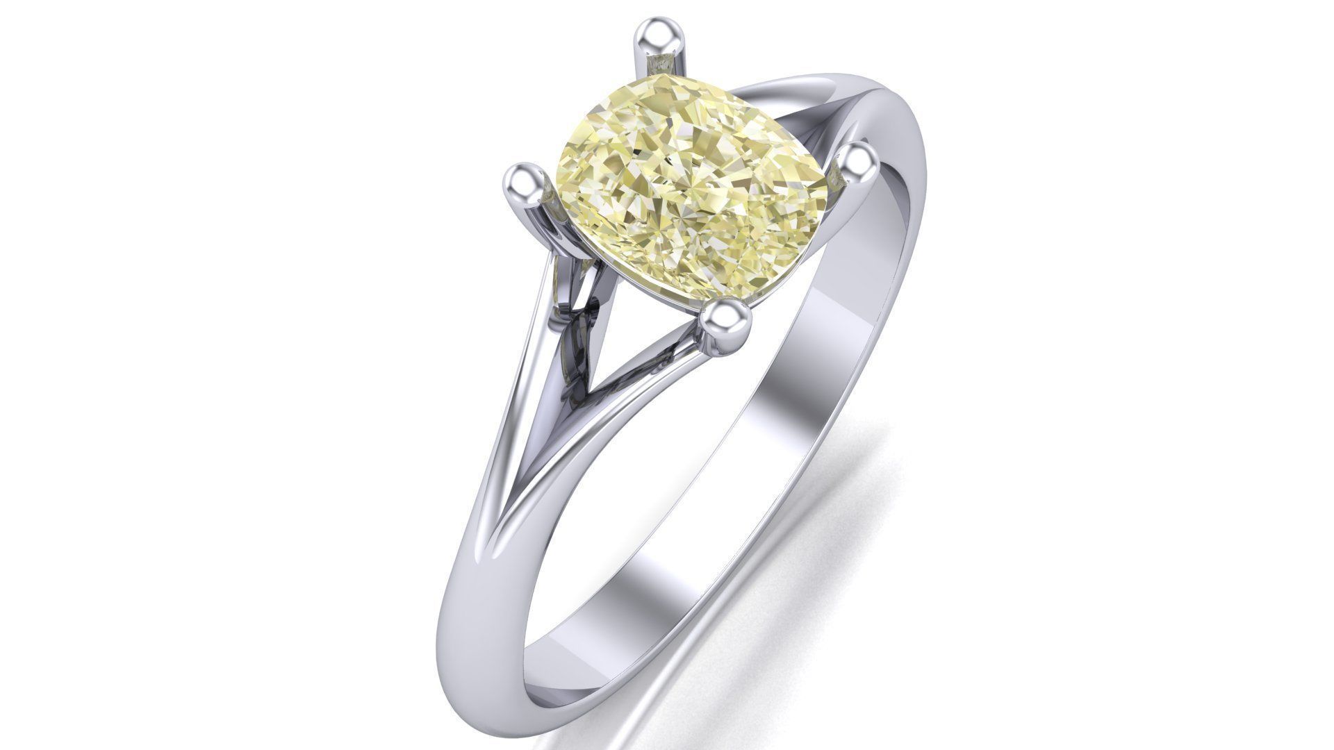 classic cushion diamond ring jewelry platinum precious luxury shining gold gem printable fashion finger beauty sapphire ruby earring rings 3D print model - Mito3D