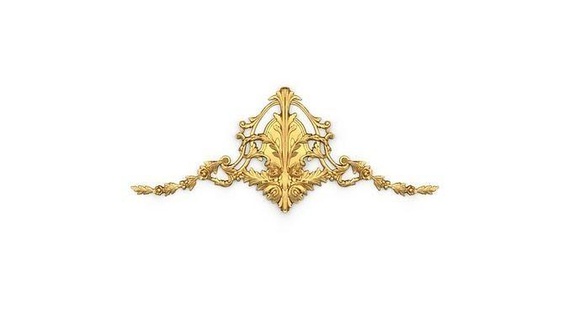 classic decor ornament 58 gypsum stucco molding cnc architectural decoration collection frame modeling cartouche fronton corbel baroque carved onlay art sculptures 3d print model - Mito3D