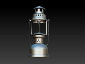 alt klassisch gas lampe 3d modell stl bereit drucken cnc prototyp entwickeln haus zubehör fbx schmuck druckbar design 3d print model - Mito3D