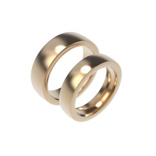 klasik altın gümüş platin yüzük düğün takı elmas mücevher yazdırılabilir nişan parlak sterlin moda angagem 3d print model - Mito3D