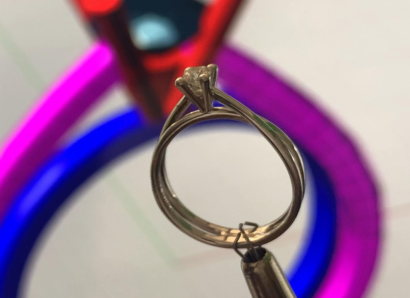 klasik Solitaire nişan yüzük Anello yalnızlık sl73 3dprint takı parlıyor mücevher yazdırılabilir parlak elmas lüks yüzükler tasarım düğün angagem gelin 3D print model - Mito3D