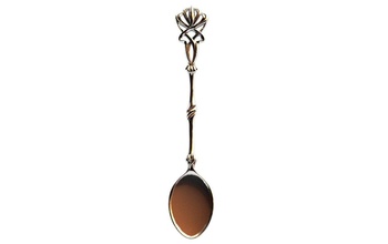 classic spoon flower jewelry tea daze silver valyrian other 3d print model - Mito3D