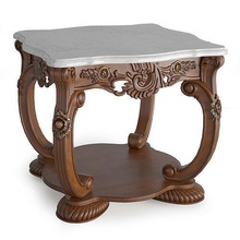 classic table antique wood furniture retro ornate decor gallery ancient decoration ornament carving greek decorate elegant painting picture frame blacksmith house 3d print model - Mito3D