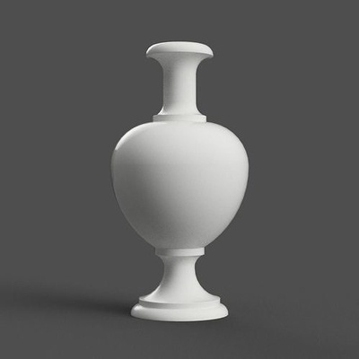 classic vase 3d print - cnc lathe scene planter decor decoration decorative interior furniture plant pot flower design exterior desk table console room bathroom living house 3d print model - Mito3D