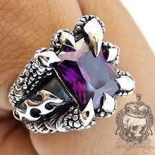 claw ring jewelry rings 3dmodel 3d silver gold games fashion 3d print model - Mito3D