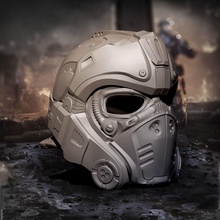 clayton carmine helmet clay gears war cog 3d print cosplay gow xbox games game armor hobby diy scifi sci fi 3d print model - Mito3D