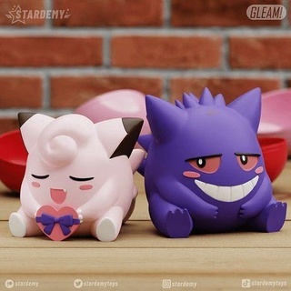 clefairy gengar set valentines edition supports pokemon valentine anime love 3dmodel kawaii cute games toys 3d print model - Mito3D