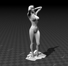 cleopatra vii arte corpo egitto egiziano femmina figura ragazza storico storia caldo medelis piramide regina roma scultura statua donna antico sculture 3d print model - Mito3D