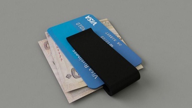 klipleri standart moda klipler khaled alkayed adam meydan okuma cüzdan 3d print model - Mito3D