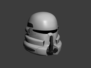 clone paratrooper cosplay helmet star wars trooper airborne 3d print games toys 3d print model - Mito3D