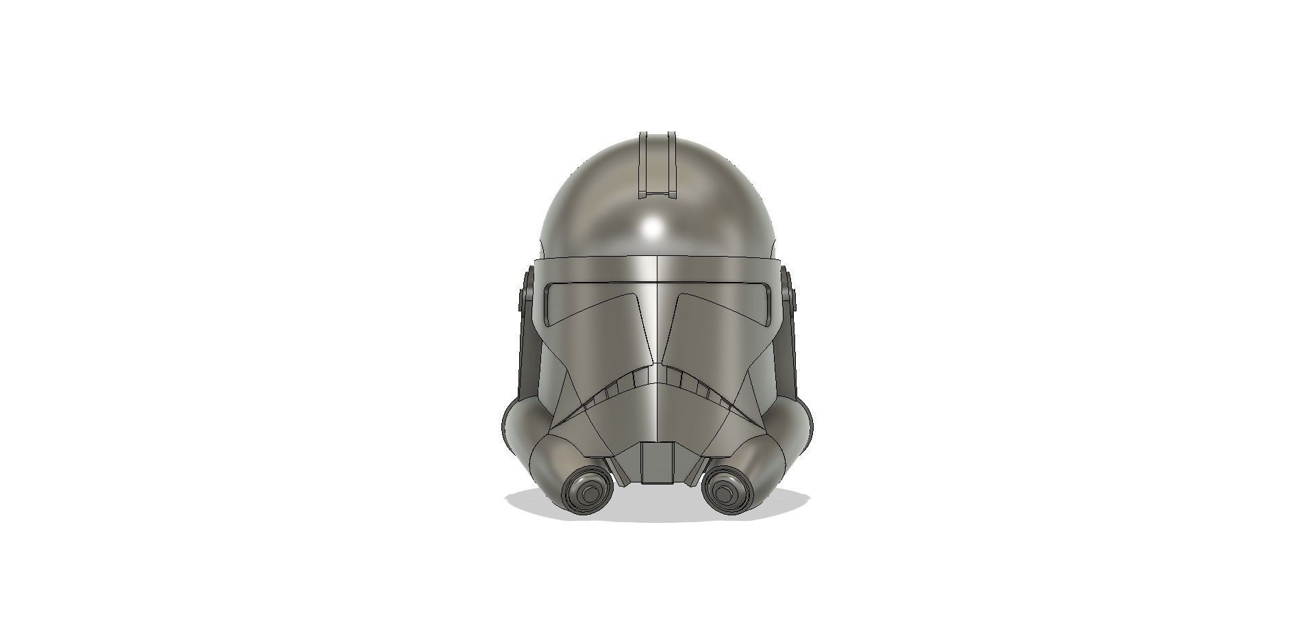 clone trooper helmet tcw wars star starwars 3d print 3dprint clonetrooper games toys other 3D print model - Mito3D
