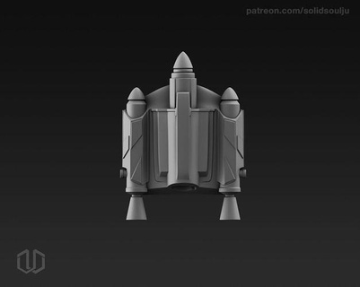 clon soldado jetpack hasbro negro serie caliente juguetes guerra Galaxias aduana blacksereis juegos 3d print model - Mito3D