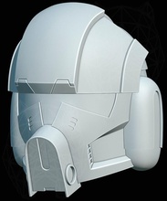 cloner soldat pilote phase 2 guerres étoiles casque impression 3d cosplay accessoires loisir diy jeux jouets 3d print model - Mito3D
