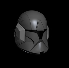 klon soldat spec ops helm star kriege 3d drucken cosplay spiele spielzeuge 3d print model - Mito3D