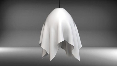 cloth lamp stl decor stylish light decoration art sculpture diy hobby house lighting 3d print model - Mito3D