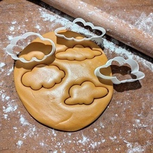 nube galleta cortador 3d impresión modelo galletas pan jengibre fondant horneando panadería horneado impreso creaciones impresas cocina comida casa postre lindo 3d print model - Mito3D