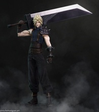 cloud strife final fantasy 7 remake zbrush 3dprint finalfantasy7remake sephiroth cloudstrife tifa games toys 3d print model - Mito3D
