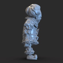 it clown pennywise grusel zahl charakter film sammlerstück spielzeug kunst skulpturen 3d print model - Mito3D