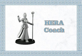 coach hera player fantasy football toy game miniature 3d 3dsculpture gametoys miniatures bloodbowl gamers play games toys board 3d print model - Mito3D