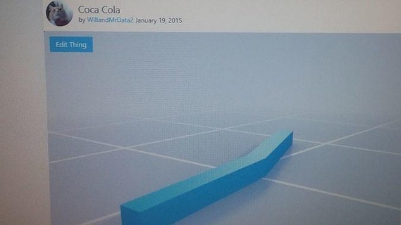 coca Coca Cola bevanda consumare liquido Casa cucina cenare 3d print model - Mito3D