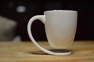 café chá manhã vidrado Comida utensílios domésticos água bebida almoço casa cozinha jantar 3d print model - Mito3D