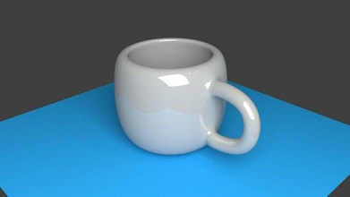 coffee cup house mug kitchen design dining 3d print model - Mito3D