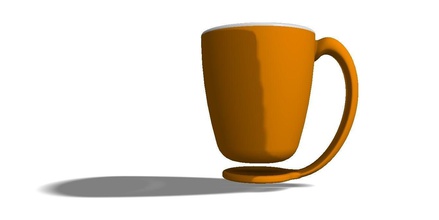 kahve fincan çay şafak kahvaltı hobi kendin yap 3d print model - Mito3D