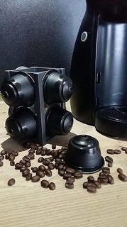 coffee holder nespresso coffeeholder capsule house kitchen dining 3d print model - Mito3D