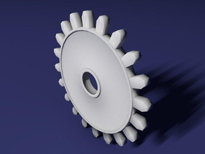 cogwheel hobby-diy cog gear machine mechanics hobby diy mechanical parts fbx 3d print model - Mito3D