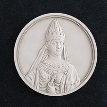 moeda vel kn olga svyatay supruga igoreva a arte cnc 3dprint printable moedas emblemas de crachás 3d print model - Mito3D