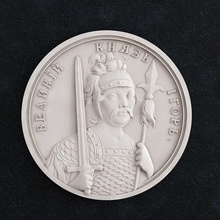 moneda velikii kniyaz igor art de la 3dprint cnc imprimible las monedas insignias los pases 3d print model - Mito3D