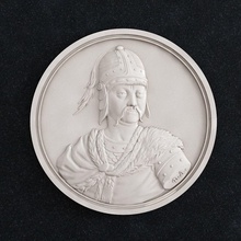 coin velikii kniyaz oleg art cnc 3dprint printable silver jewel 3d 3dmodel coins badges 3d print model - Mito3D