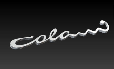 colani emblème loisirs-bricolage microcar véhicule l'emblème insigne passe-temps le bricolage hobby de l'automobile 3d print model - Mito3D