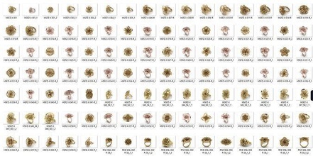 Toplamak 3d yüzük mücevher modeller toplu 1500 cad stl model takı yüzükler elmas nişan düğün değerli yazdırılabilir kadın Solitaire gelin yüzüğü altın 3d print model - Mito3D