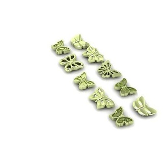collection papillon bijoux résultats buterfly papillons animaux insectes assorti pendentifs Collier bracelet boucles d'oreilles anneaux bijou or argent Best seller célèbre 3d print model - Mito3D