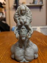 collezionista la scultura art figurina monster orrore scifi spaventoso il busto alien conceptart sculture 3d print model - Mito3D