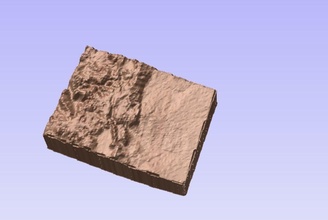 Colorado topographisch Karte cnc Daten schnitzen Mahlen Höhe Hobby DIY Robotik 3d print model - Mito3D