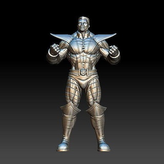 colossus x men xmen wolverine marvel character cyclops spiderman 3dprint art sculptures 3d print model - Mito3D
