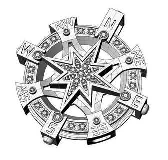 Kompass Anhänger Schmuck Silber Diamant Gold Innere Design Lampe Licht Halskette Mode Schönheit druckbar Ring Juwel brillant Sterling Weiß 3d print model - Mito3D