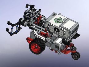 completo di struttura montaggio del robot hobby-fai da te macchina l'assemblaggio i giocattoli futuristico hobby il fai l'elettronica 3d print model - Mito3D