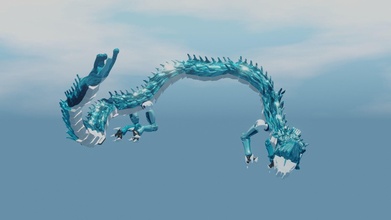 conceito açao figura convocar beast geléia dragão kamen cavaleiro fera monstro cruz z carregar jogos brinquedos 3d print model - Mito3D
