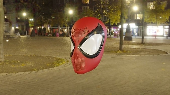 concepto arte mcu spider man cara concha cosplay maravilla araña hombre apuntalar superhéroe pedro disney disneyplus juegos juguetes 3d print model - Mito3D