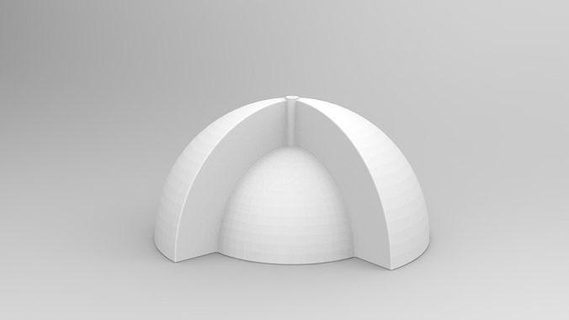 hormigón incienso quemador 3d modelo zen meditación decoración Arte ilustración interior fumador 3dprint yoga soporte Feng Shui vida asiático accesorio vajilla logo casa 3d print model - Mito3D
