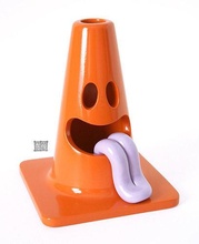cone head cartoon character toy figure miniature cute hobby diy 3d print model - Mito3D